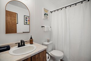 Hair dryer, towels, soap, shampoo - Deerfield Cabin • Sauna • Stargazing • Retreat (Florissant)