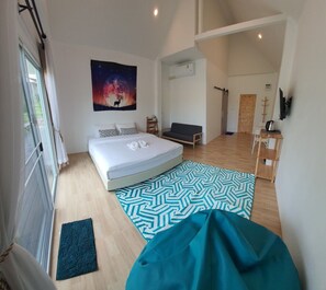 Camera singola, vista resort | Postazione laptop, Wi-Fi gratuito