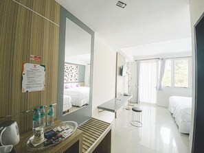 Deluxe Double or Twin Room, Balcony, Garden View | Free WiFi