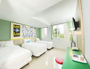 Habitación triple Deluxe | Wifi gratis 