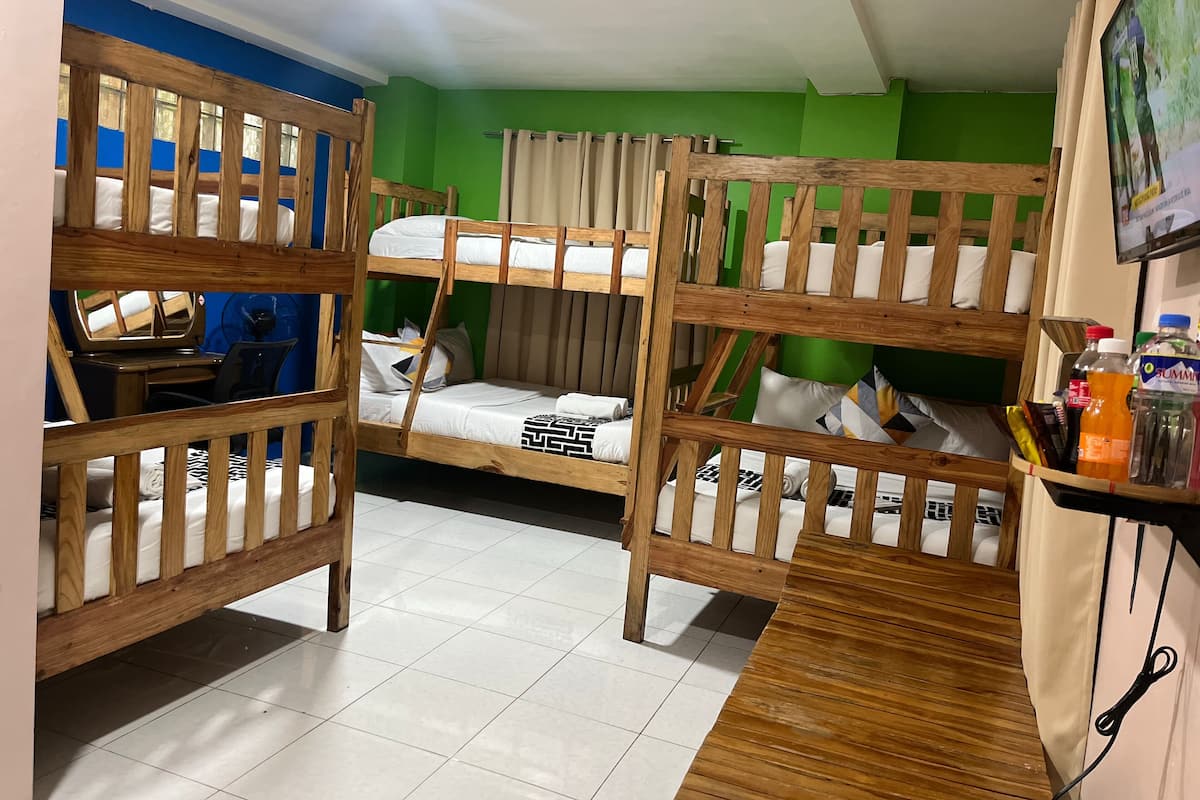 Kamar Ekonomi | Meja kerja, tirai kedap cahaya, setrika/meja setrika, dan Wi-Fi gratis