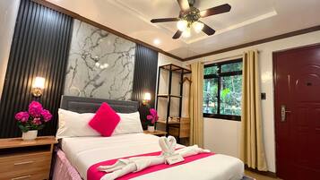 Deluxe Room | Desk, blackout drapes, iron/ironing board, free WiFi