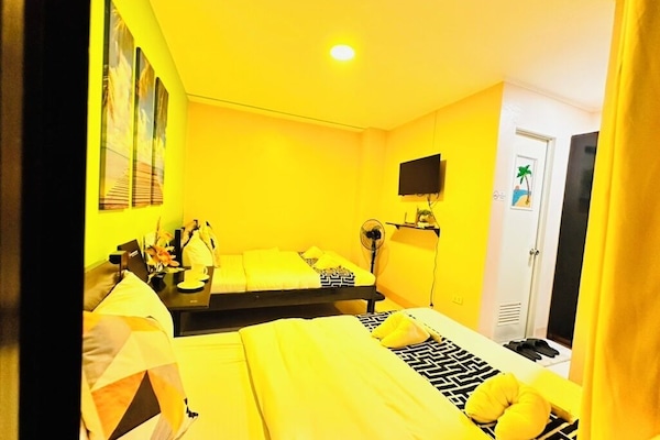 Twin Room | Desk, blackout drapes, iron/ironing board, free WiFi