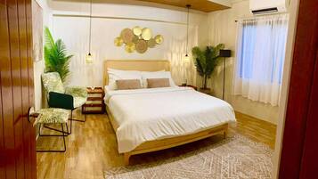 Vila com design assinado, 3 quartos, vista para o jardim, ao lado da montanha | Vista do quarto