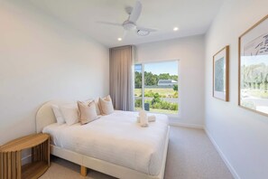 4 bedrooms, iron/ironing board, travel cot, WiFi