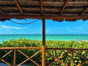 Property grounds - Beachfront House with Terrace Bar - All inclusive (Chuburná)
