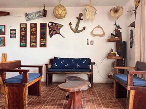 Interior - Beachfront House with Terrace Bar - All inclusive (Chuburná)