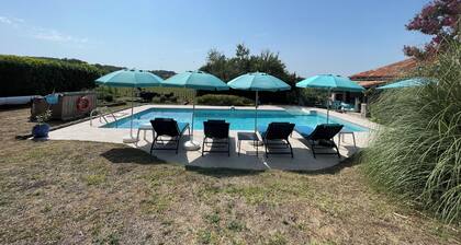 Comfortable guest rooms with swimming pool, quiet, in the heart of the countryside