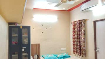 Desk, laptop workspace