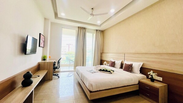 高级房, 阳台 | 熨斗/熨板、折叠床/加床(额外收费)、免费 WiFi、床单