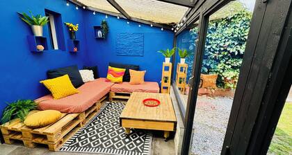 Groovy House, 10min from Lille, with electronic dart board