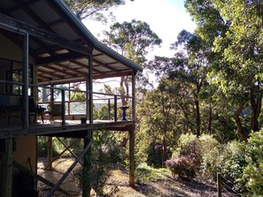 Terrace/patio - The Perch at Nornalup is a peaceful slice of paradise, perfect for families. (Nornalup)