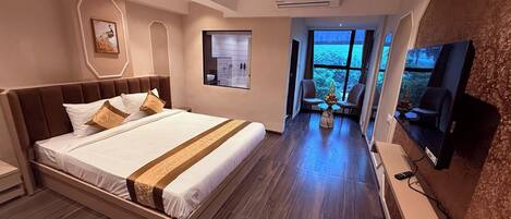 Chambre Prestige | Bureau, espace de travail pour ordinateurs portables