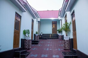 Fassade der Unterkunft