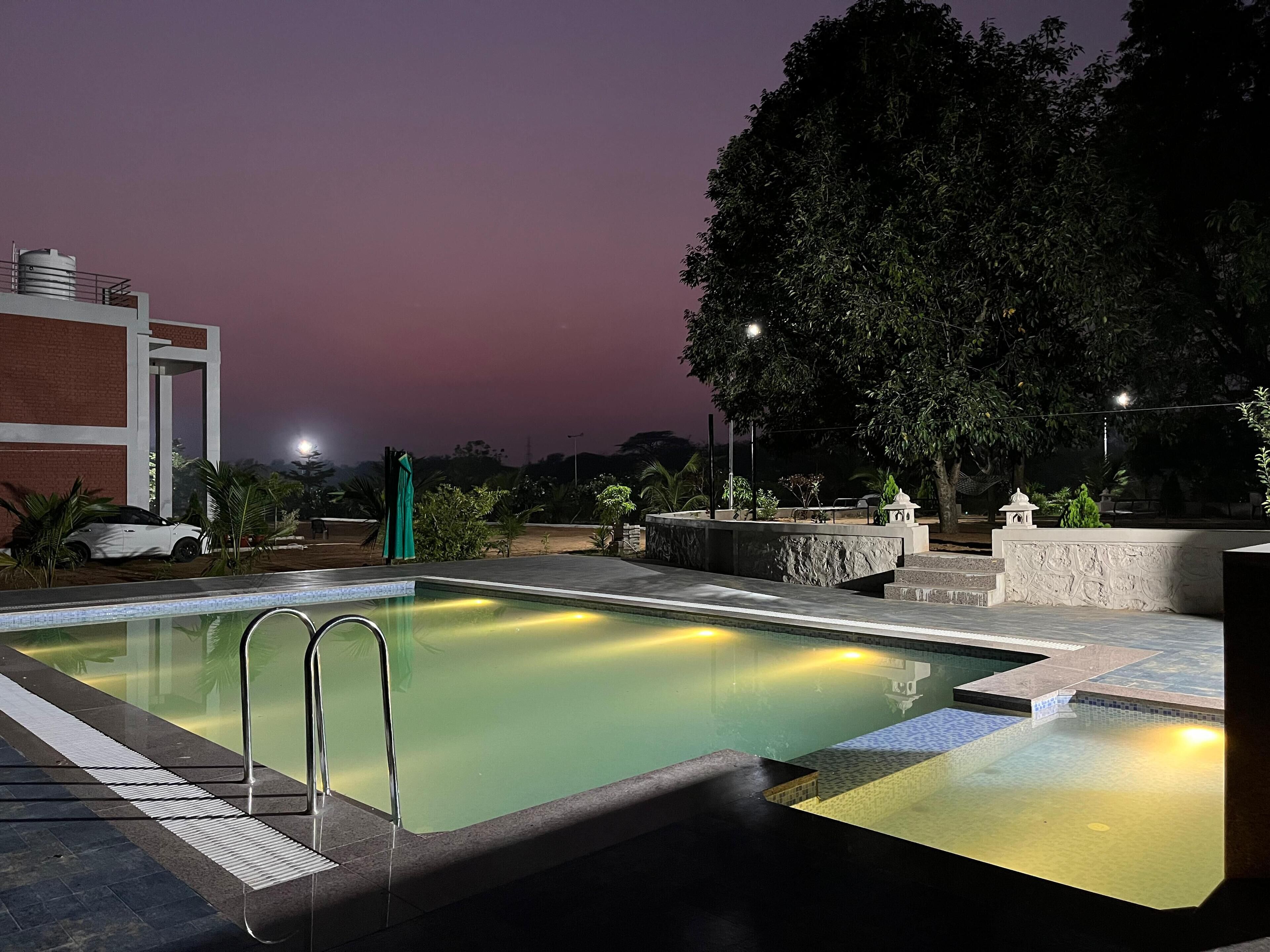 Alberca al aire libre 