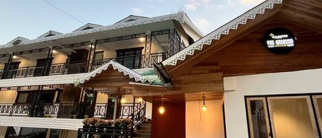 Fachada de la propiedad