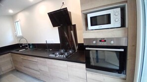 Microwave, oven, stovetop