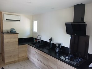 Microwave, oven, stovetop