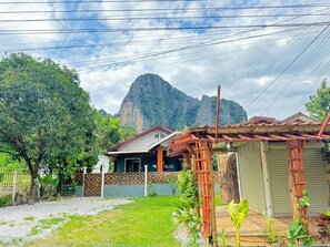 Fachada de la propiedad