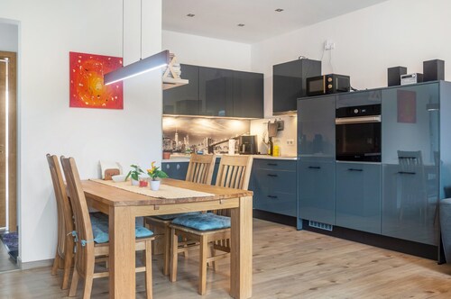 Apartment 'Im Fränkischen Seenland' mit privater Terrasse und WLAN