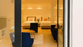 1 camera, una scrivania, ferro/asse da stiro, culla da viaggio