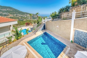Villa, 4 habitaciones, para fumadores, alberca privada | Alberca | Alberca al aire libre