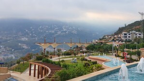 Indoor pool, outdoor pool