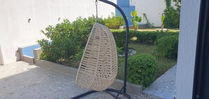 Property grounds - A dreamy luxury duplex villa with 300 meters of private garden  a unique  view. (ALANYA)