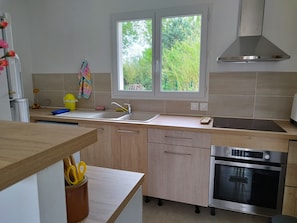 Microwave, oven, stovetop