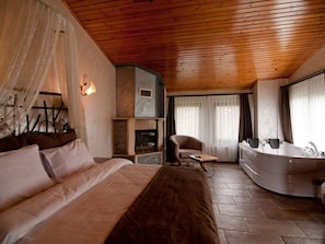 Habitación Deluxe, 1 cama King size, para fumadores, vista al jardín