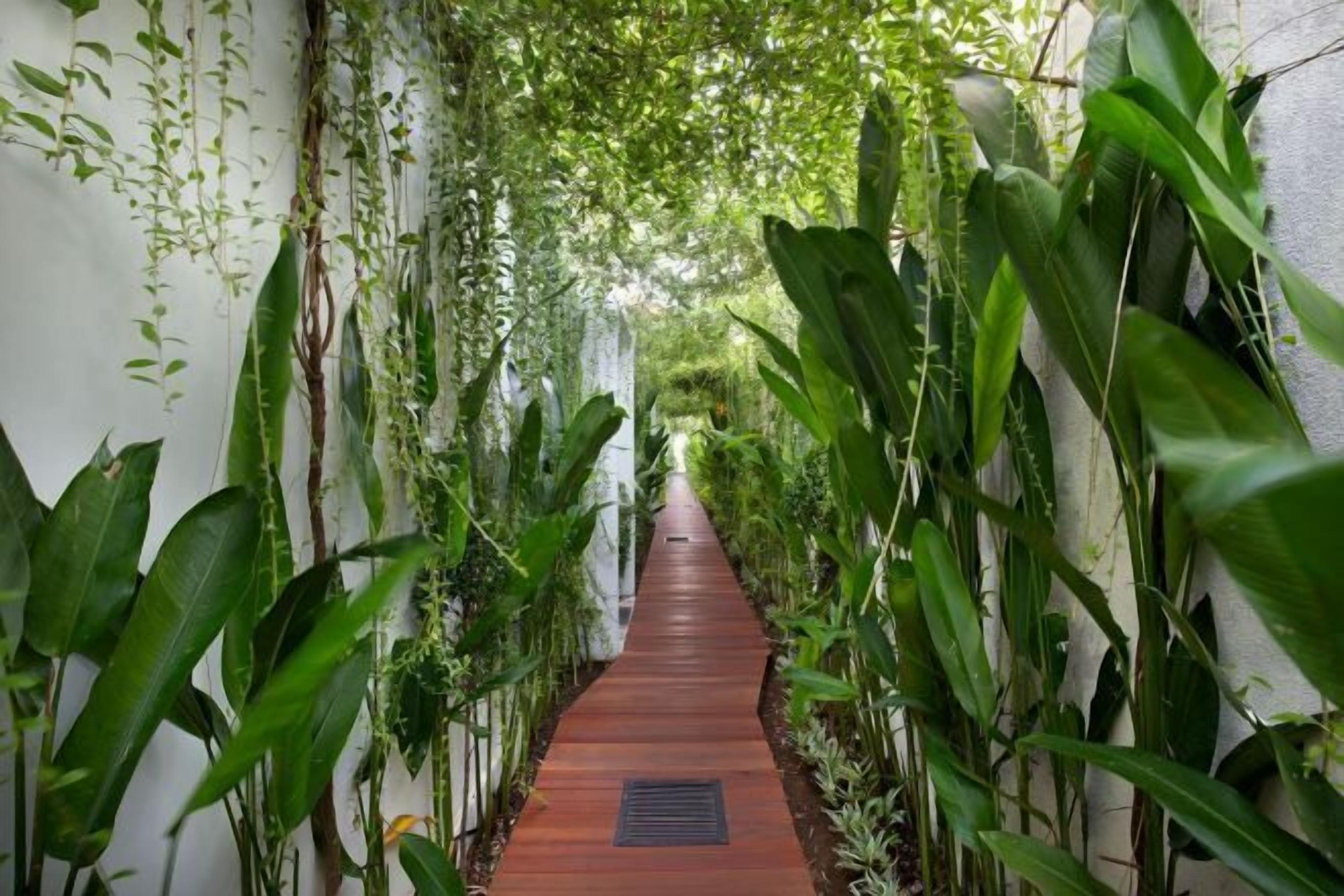 Enceinte de l’hébergement