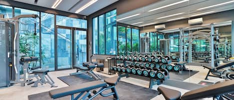 Fitnessbereich