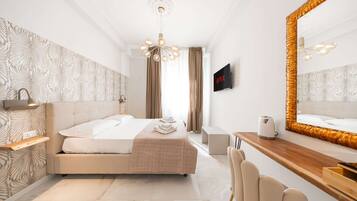 Italienska Frette-lakan, sängtillbehör av högsta kvalitet och duntäcken