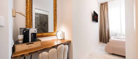 Habitació individual Deluxe | Llençols italians de la marca Frette i roba de llit d'alta qualitat