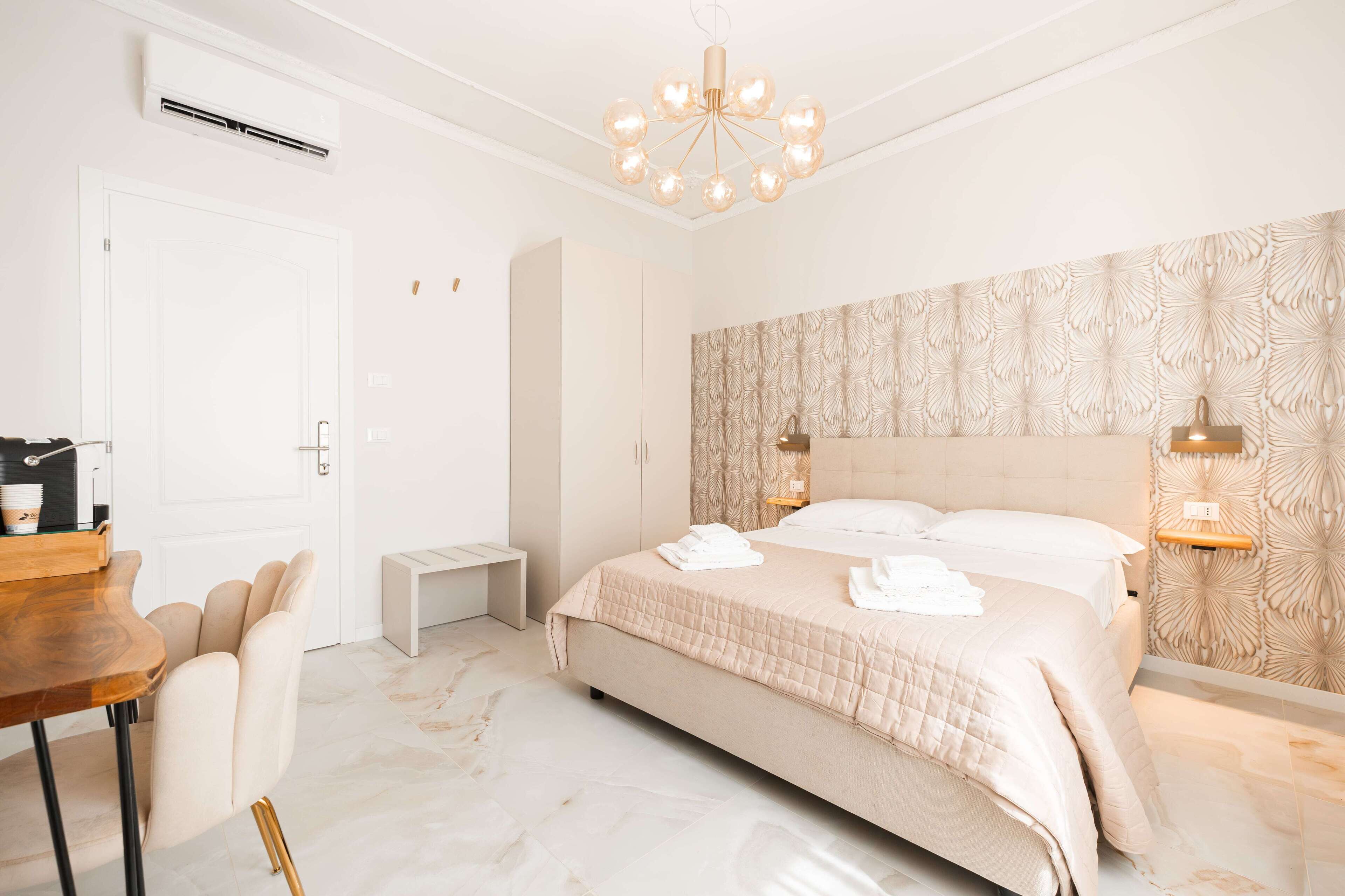 Frette Italian sheets, premium bedding, down duvets, memory-foam beds