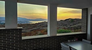 Appartement, 2 slaapkamers, balkon, uitzicht op tuin | Uitzicht vanuit accommodatie