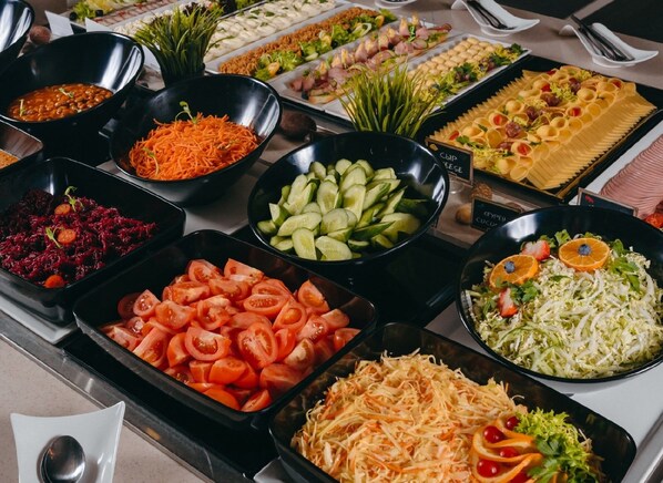Ilmainen päivittäinen buffetaamiainen 