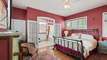 1 chambre, fer et planche Ă repasser, Wi-Fi gratuit, draps fournis