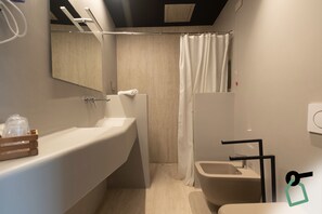 Double Room | Bathroom | Bidet - Hotiday Lerici Trebiano (Arcola)