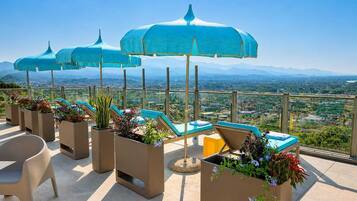 Terrasse sur le toit