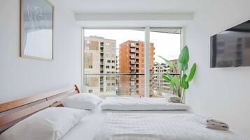 1 soverom, skrivebord, strykejern/-brett og wi-fi