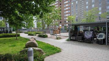 Overnatningsstedets område