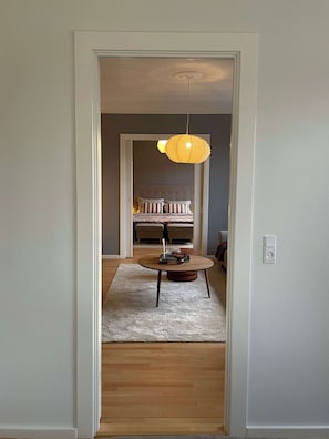 3 bedrooms, iron/ironing board, travel cot, WiFi