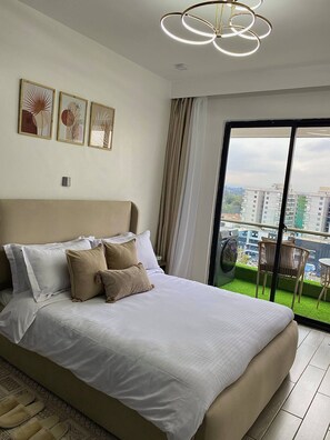 1 bedroom, iron/ironing board, WiFi - Soft Escape - Cozy Bar + Views Lavington (Nairobi)