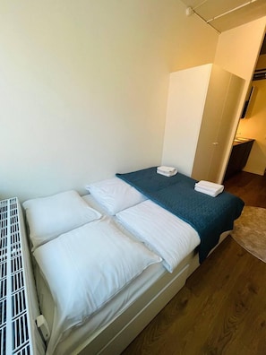 1 bedroom, desk, iron/ironing board, WiFi