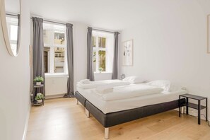 1 makuuhuone, silitysrauta/-lauta, vauvan matkasänky, Wi-Fi