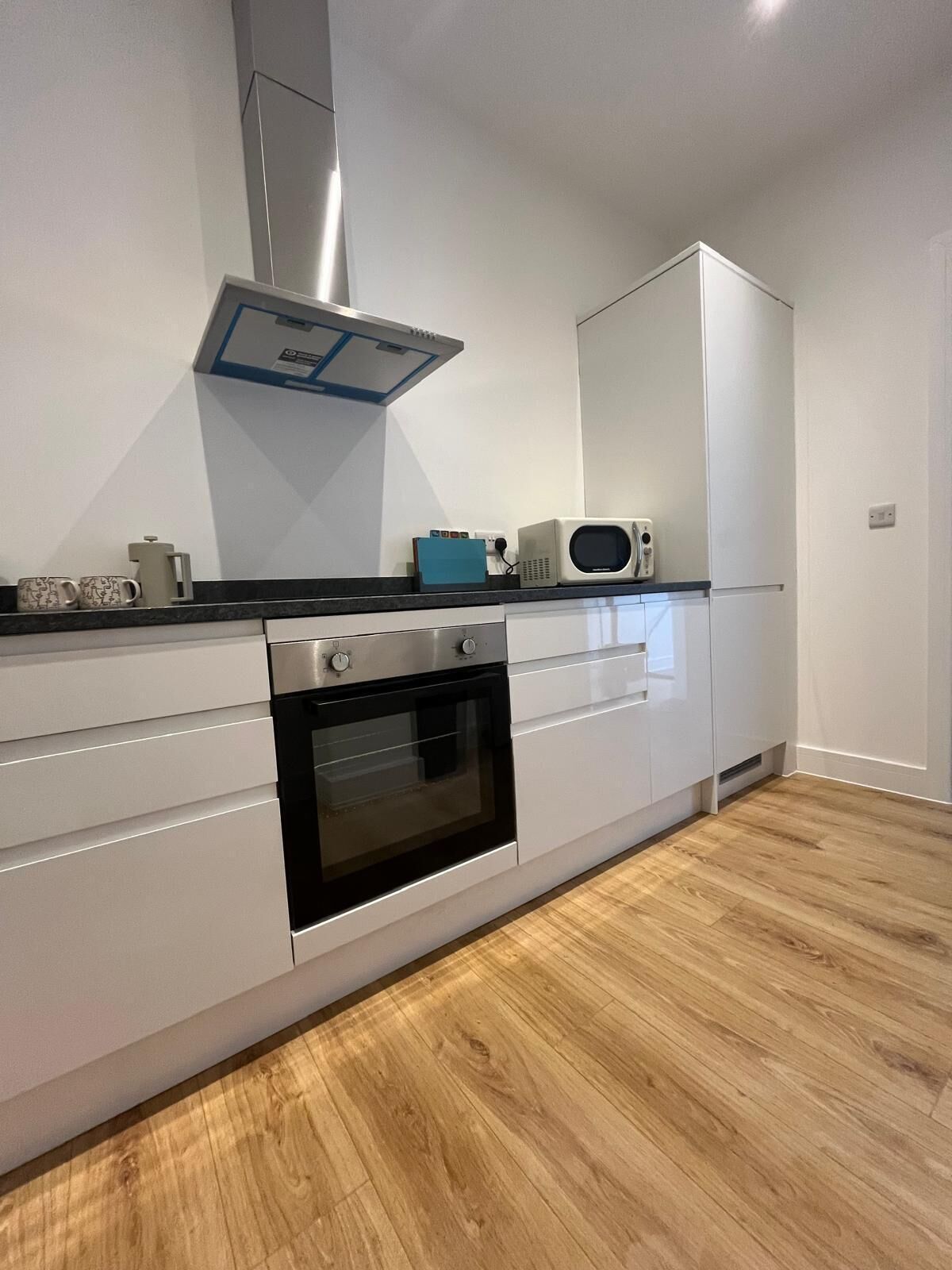 Microwave, oven, dishwasher