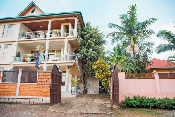 Fassade der Unterkunft