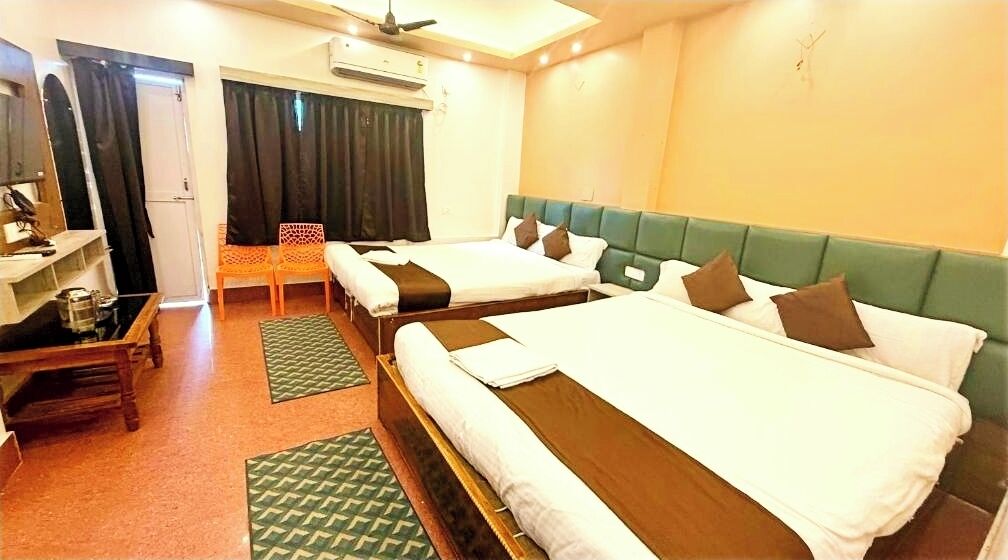 Superior Quadruple Room | Premium bedding, desk, laptop workspace, soundproofing
