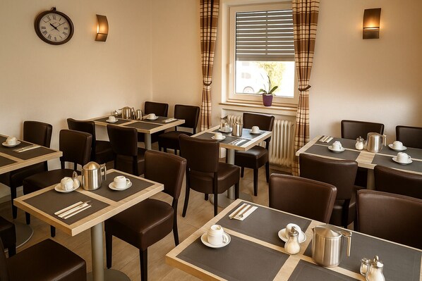 Morgenmadsbuffet hver dag (12.50 EUR pr. person)